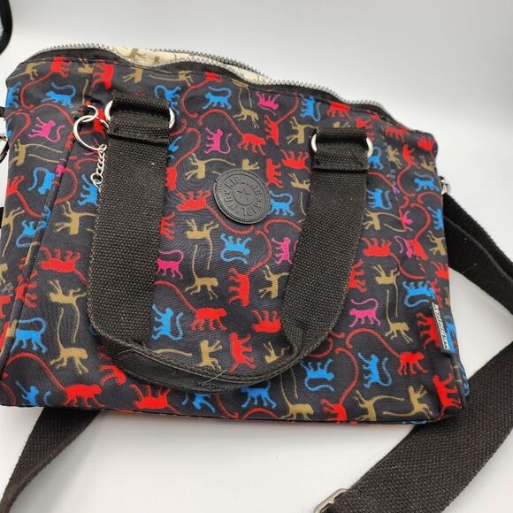 Kipling multicolor Monkey Handbag Shoulder Two Strap Monkey Mania - Picture 12 of 15